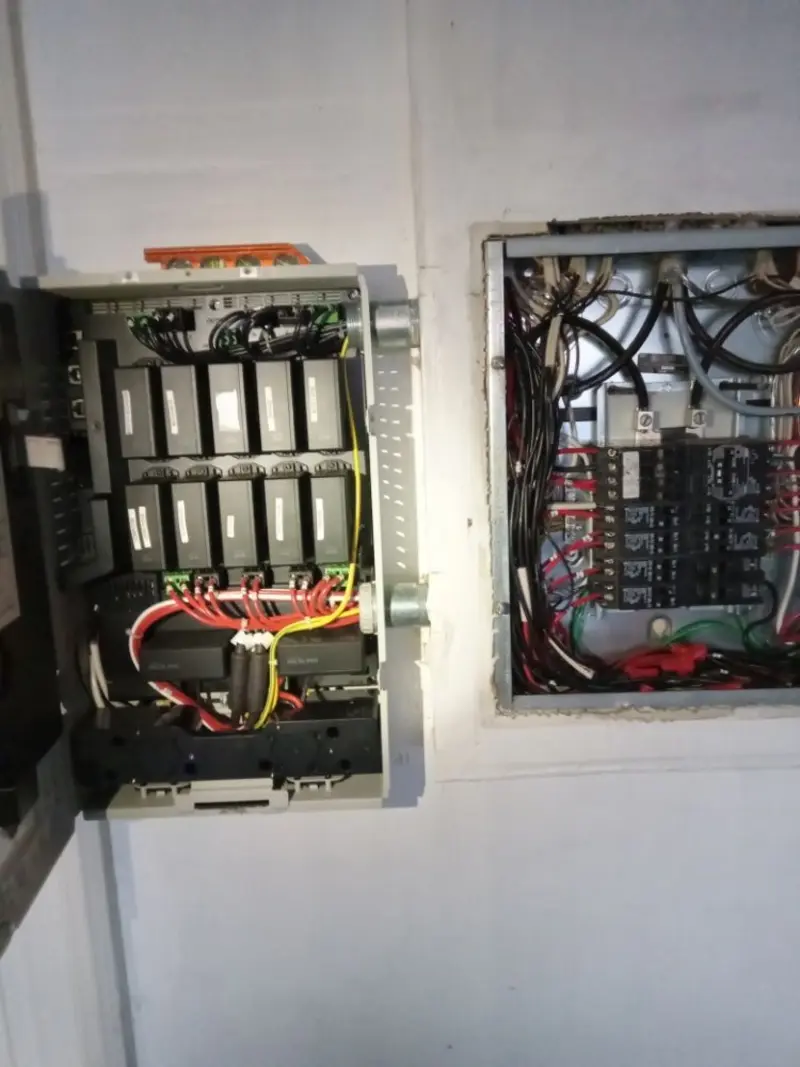 Electrical panel upgrade completed for Carbon Monoxide Detector Installation in Buffalo